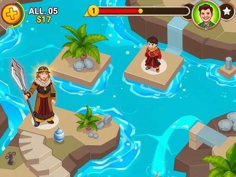 Holy Waters Adventure Game Screenshot